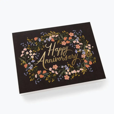 ANNIVERSARY WREATH CARD