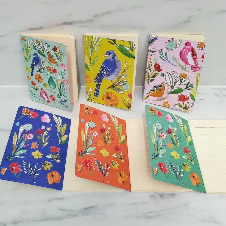 BIRD LIFE A6 SOFTBACK NOTEBOOKS BUNDLE