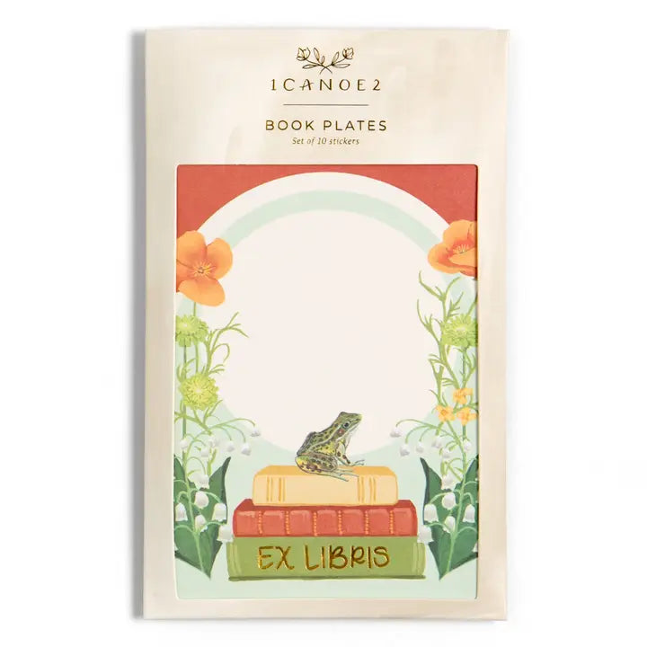 Book Plate Sticker Set