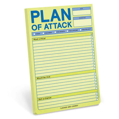 PLAN OF ATTACK PAD (PASTEL)