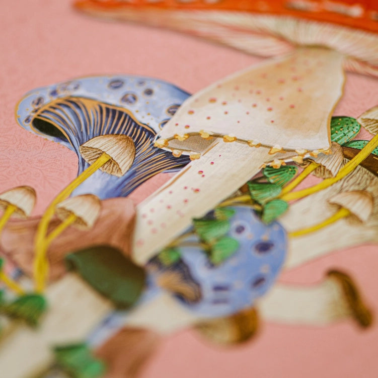 ENCHANTED MUSHROOM CAMEO PUZZLE