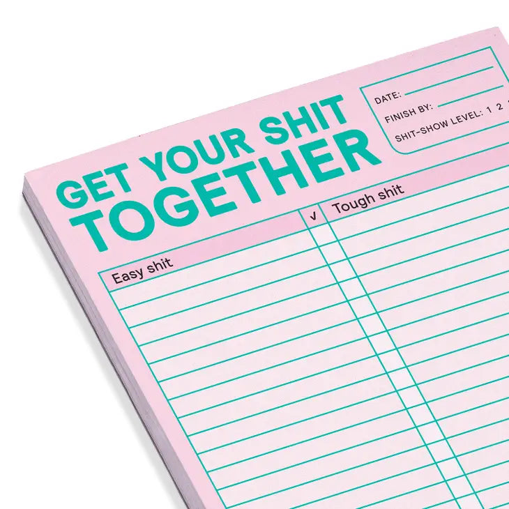 GET YOUR SHIT TOGETHER PAD (PASTEL)