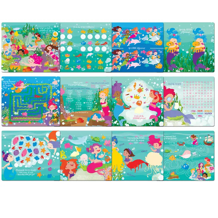 DRY ERASE ACTIVITIES TO GO - MAGICAL MERMAIDS