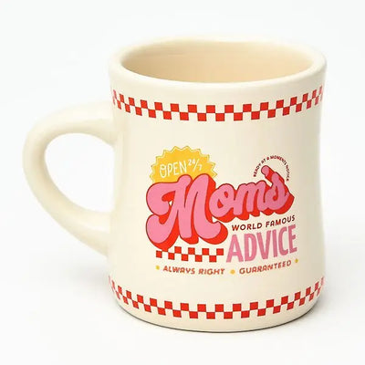 MOM'S ADVICE DINER MUG