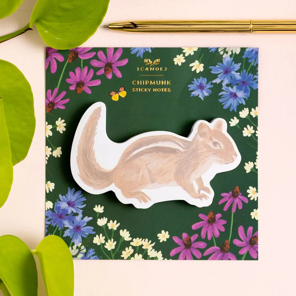 Chipmunk Sticky Notes