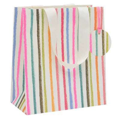 BAG MEDIUM VERTICAL STRIPES