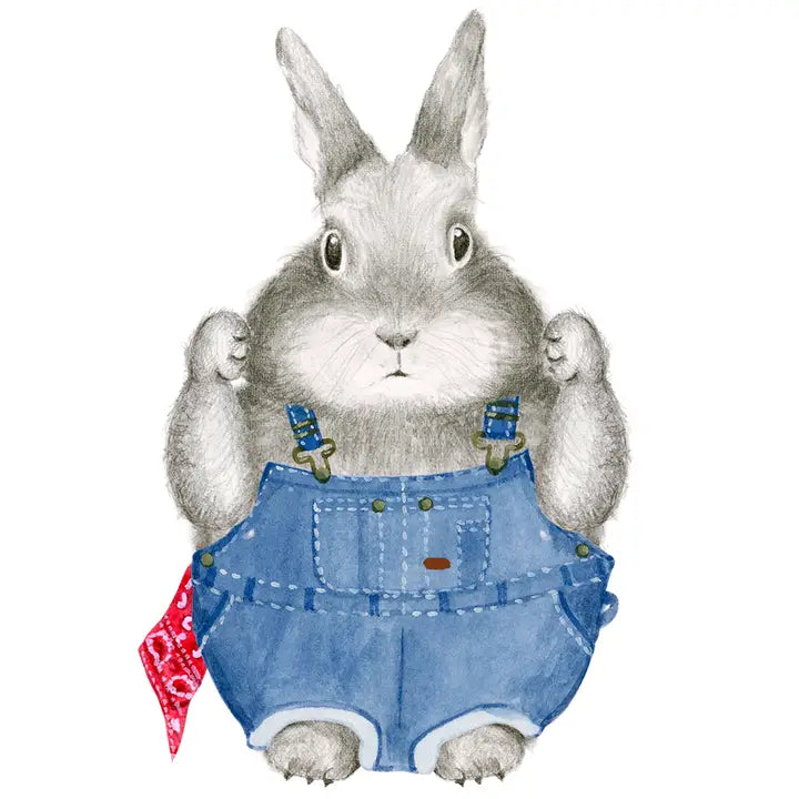 OVERALL DAD BUNNY