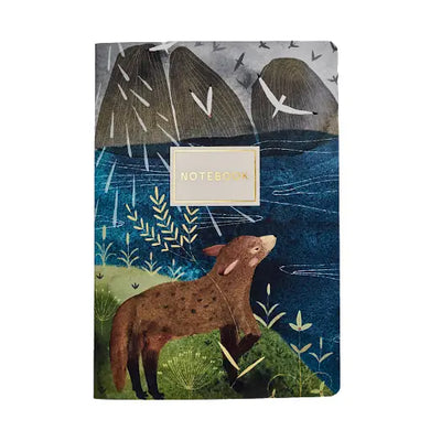 Fox By the Lake Notebook