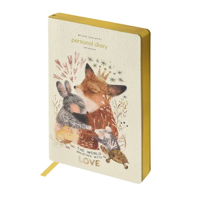 A5 Vegan Leather Daily Planner - Love