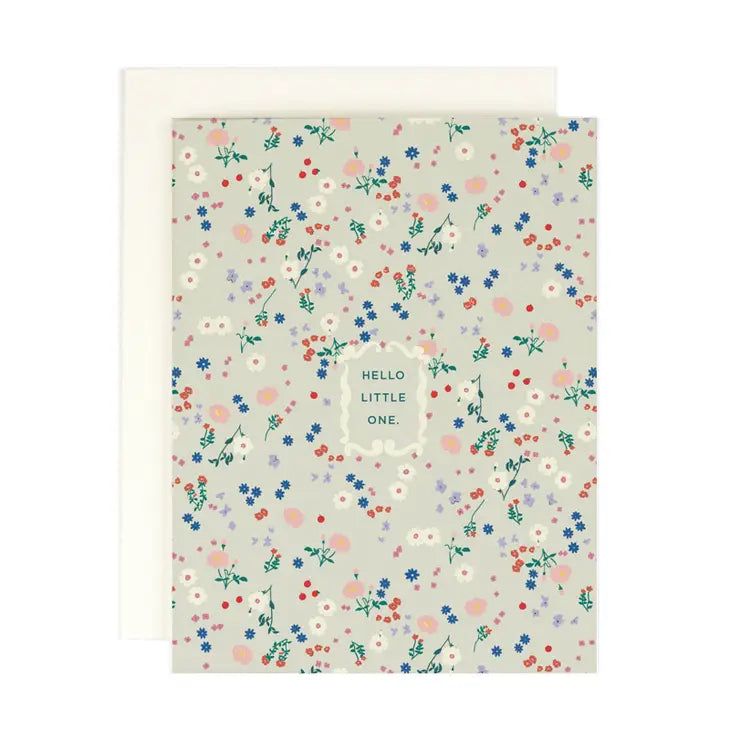 HELLO LITTLE ONE - CARD