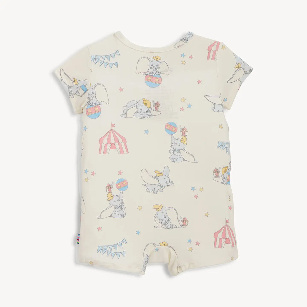 Dumbo Circus Modal Magnetic Short Romper
