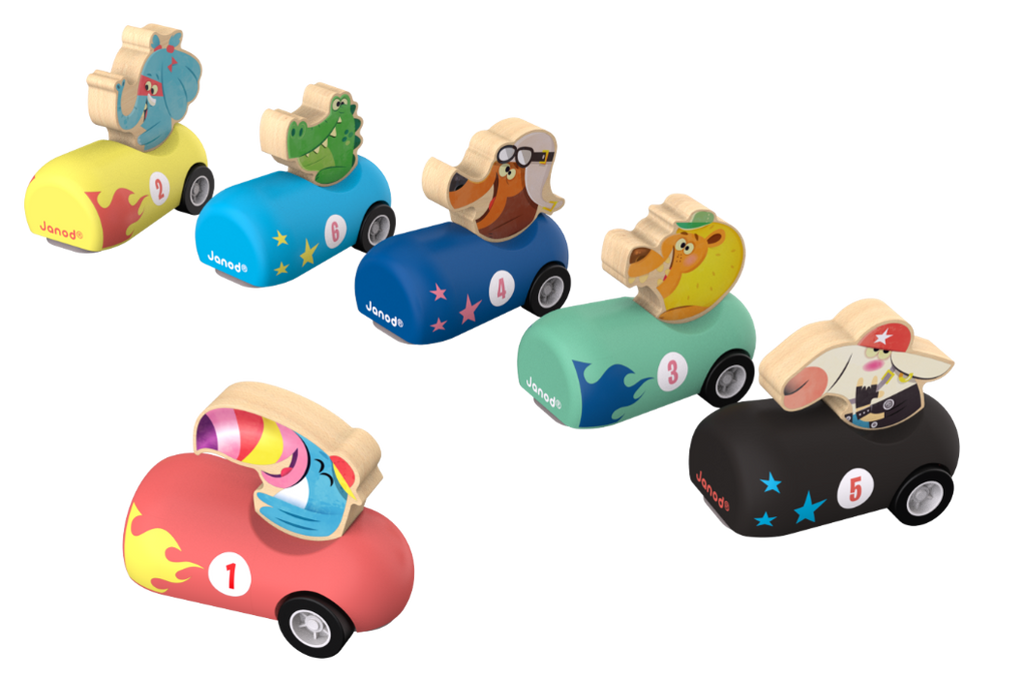 APPLEPOP  PULL-BACK CARS