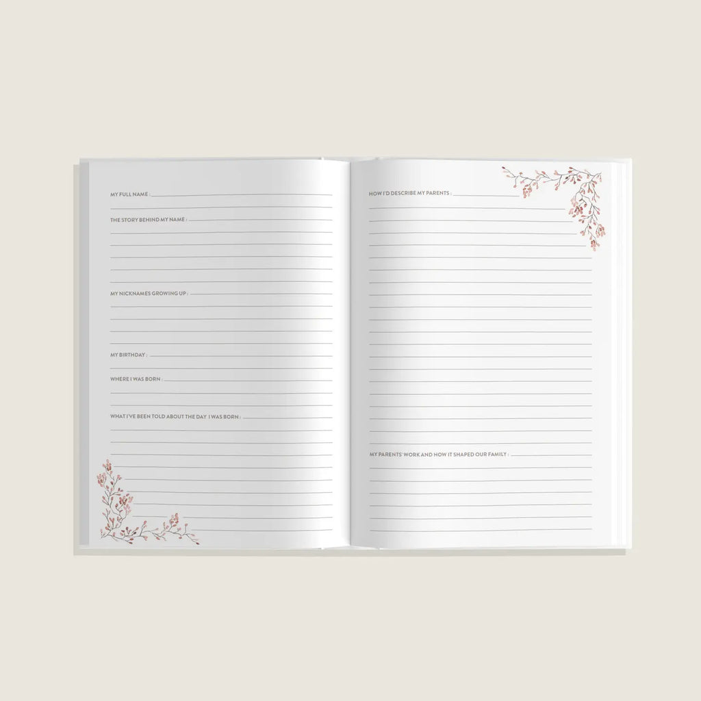 Aunt's Story: A Memory and Keepsake Journal