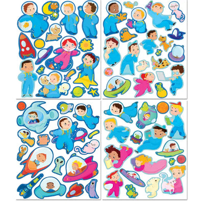 STICKER ACTIVITY TOTE - SPACE ADVENTURE