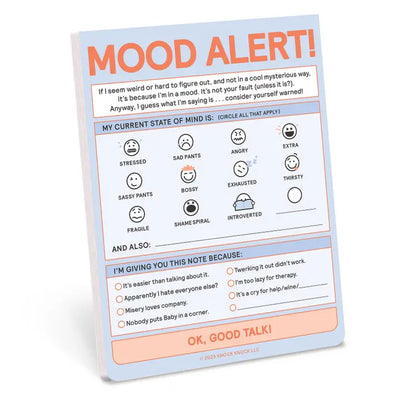 TODAY'S MOOD NIFTY NOTE PAD (PASTEL VERSION)