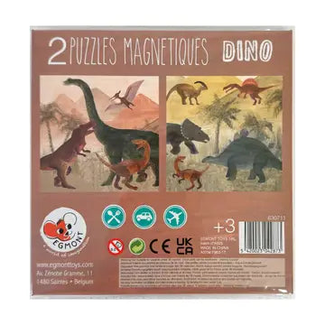 Magnetic puzzle: Dino