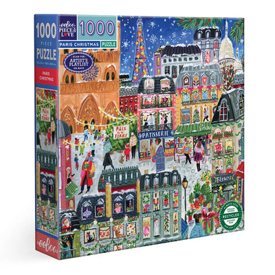 Paris Christmas 1000 Piece Puzzle