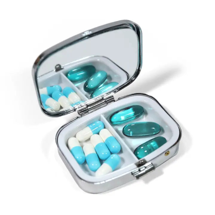 Still Hot But It Comes In Flashes - Funny Metal Pill Box