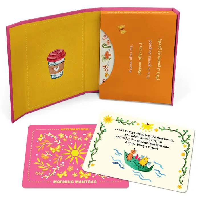 AFFIRMATORS! MANTRAS MORNING AFFIRMATION CARDS