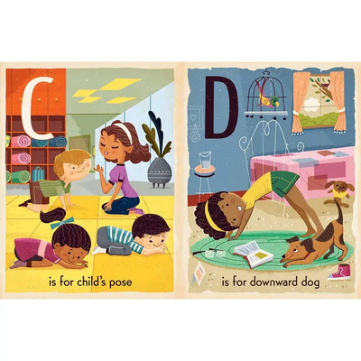 Y IS FOR YOGA: ALPHABET BOARD BOOK