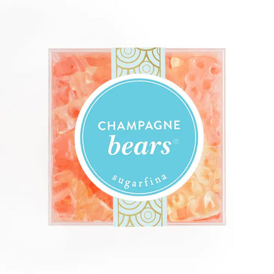 CHAMPAGNE BEARS - LARGE CUBE