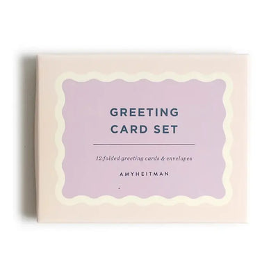 SCALLOPED CARD SET