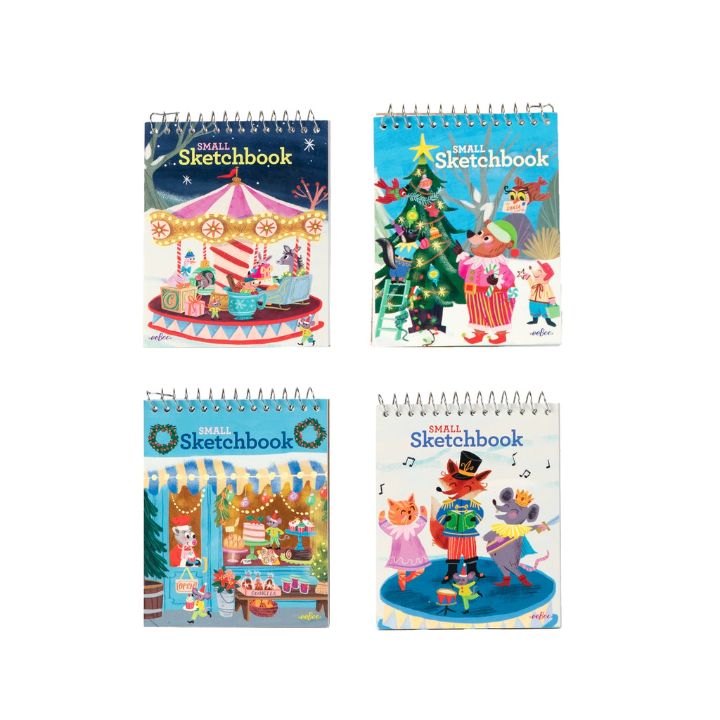 Christmas Village Small Sketchbook Assortment