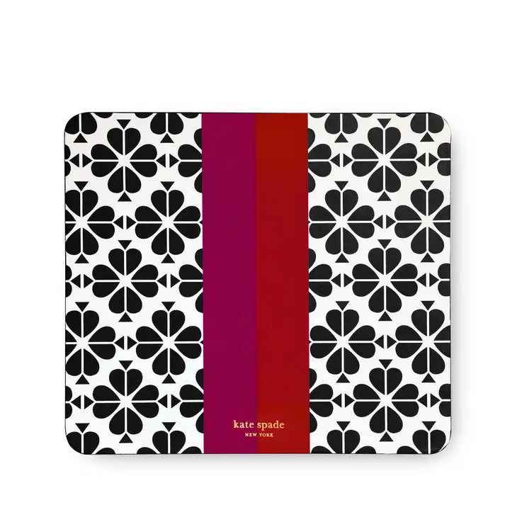 MOUSEPAD - BLACK SPADE FLOWER