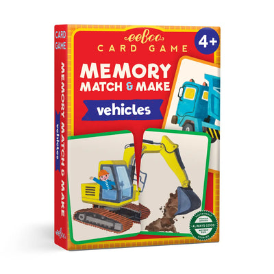 Vehicles Memory Match & Make