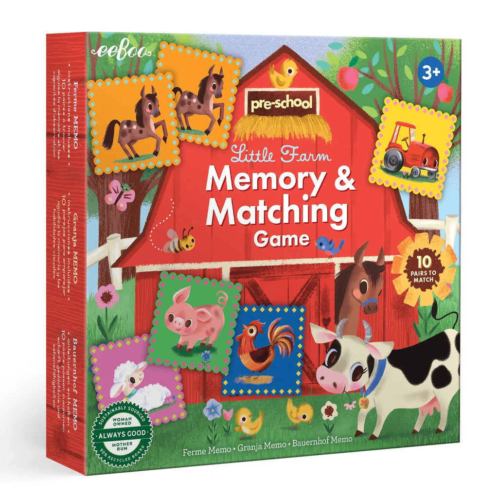 Little Farm Pre-School Matching Game