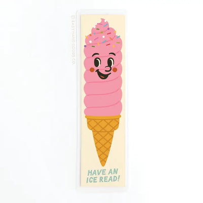 Have An Ice Read Ice Cream Laminated Bookmark