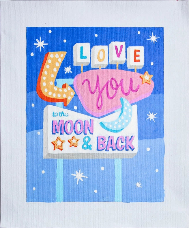 LOVE YOU TO THE MOON & BACK