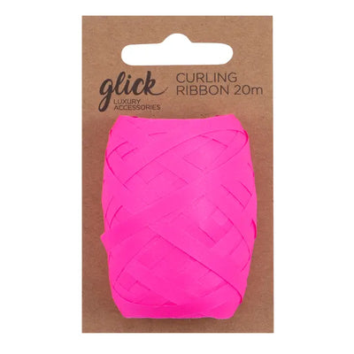 CURLING RIBBON NEON PINK