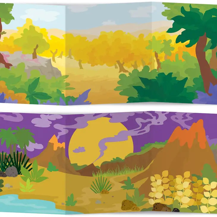 STICKER ACTIVITY TOTE - DINOSAUR WORLD
