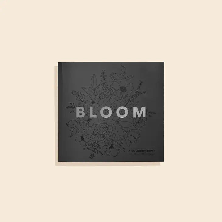 BLOOM (FLORAL COLORING BOOK)