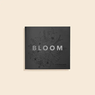 BLOOM (FLORAL COLORING BOOK)