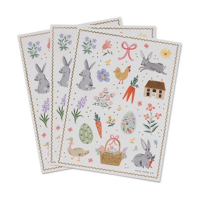 Spring Farm Easter Sticker Set