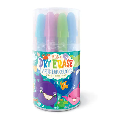 DRY ERASE TWISTABLE GEL CRAYONS - UNDER THE SEA