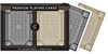 Black & Gold Premium Plastic Playing Cards (Standard Size)