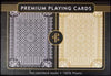 Black & Gold Premium Plastic Playing Cards (Standard Size)