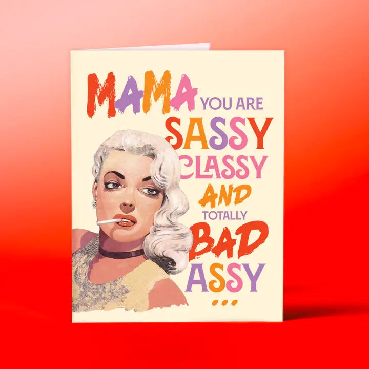 Badassy Mama Card