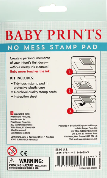 Baby Prints No Mess Stamp Pad