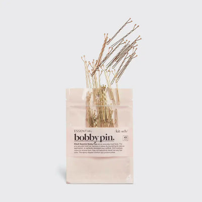 Essential Bobby Pins 45pc - Blonde