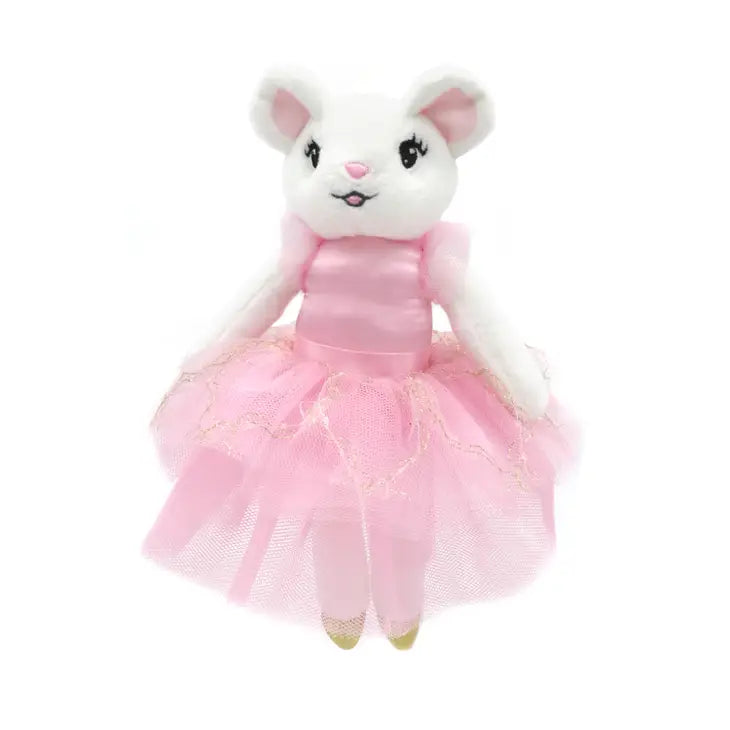 CLARIS THE CHICEST MOUSE IN PARIS - 8" PINK PLUSH TOY