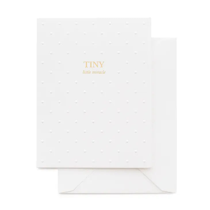 TINY LITTLE MIRACLE CARD