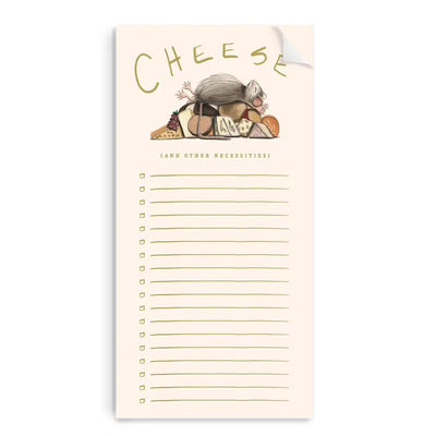 CHEESE + NECESSITIES NOTEPAD