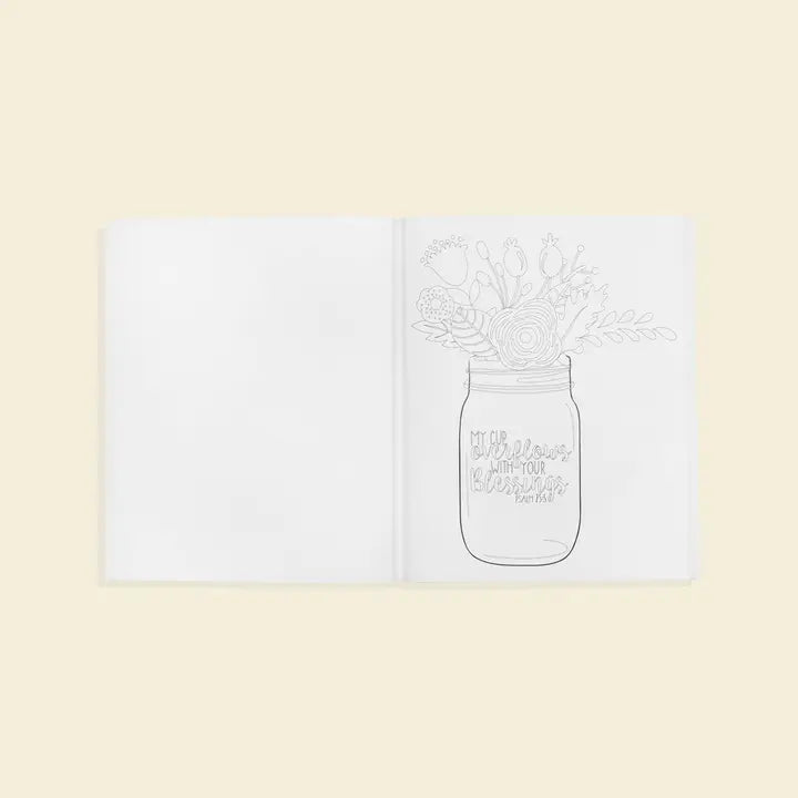 Beauty in the Bible (Christian Coloring Book)