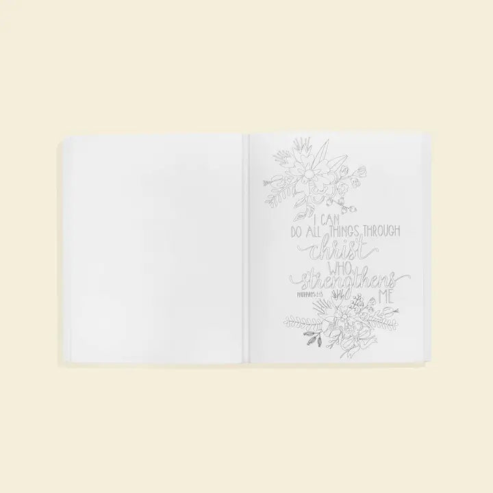 Beauty in the Bible (Christian Coloring Book)