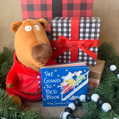 The Going To Bed Book Bear with Board Book