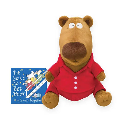 The Going To Bed Book Bear with Board Book